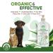 BS Organic Farm Aloe Vera Gel for Dogs & Cats | Itchy Skin Relief & Moisturizer | 100% Pure & Vegan | Soothes Dry Skin & Insect Bites | 500ml - Made in UK - Buy Online on GoSupps.com