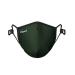 Livinguard PRO MASK | 3-layer face mask | Adjustable washable reusable (Forest Green M)