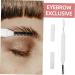 Baluue Beauty Tools Mascara Separator Eyelash Comb Lash Brush Eye Brow Brush Hair Combs Eye Lash Comb Brow Comb Eyebrow Brush Applicator Brow Brush Comb Eye Makeup Tools Plastic White - Buy Online on GoSupps.com