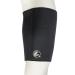 Cramer Neoprene Thigh Compression Sleeve Best Thigh Support For Quadriceps And Hamstrings Compression Sleeves For Running Compression Leg Sleeves Pulled Muscle Recovery Black Medium
