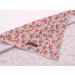 Unique Style Paws Washable Cotton Dog Neck Triangle - Pink Flower for Small & Large Dogs & Cats (1 Pack) - Buy Online on GoSupps.com