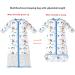 Chilsuessy Blue Penguin Kids Winter Sleeping Bag 3.5 Tog - Adjustable Length, Removable Sleeves - 150cm/6-9 Years - Buy Online on GoSupps.com