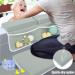 YGLOLRAME Baby Bathtub Kneeler & Elbow Pad with Toy Organizer Pockets - Thickened, Non-Slip, Quick Drying - Grey - Buy Online on GoSupps.com