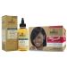 Dr. Miracles New Growth No Lye Relaxer Regular Kit with Daily Moisturizing Gro Oil 4oz