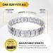 Magnetrx Ultrastarkes Magnet Hardship - Men's Magnetic Bracelet & Size Tool (Silver) | Shop Now for International Shipping - Buy Online on GoSupps.com