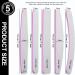 FANDAMEI Professional Nail Files 100/180 Grit - 5 Shape Double Sided Emery Board for Home & Salon Use - 5 Count - Buy Online on GoSupps.com