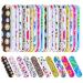 100 Pack Nail Files Double Sided Emery Boards Manicure Tools (Stylish Style) 100 Count (Pack of 1)
