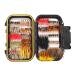 FISHINGSIR Fly Fishing Flies Kit - 64/100/110/120pcs Handmade Fly Fishing Lures - Dry/Wet Flies,Streamer, Nymph, Emerger with Waterproof Fly Box MUST-HAVE SERIES - 100PCS Flies Kit + Fly Box
