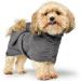 HUNTER Dog Bathrobe Riga - Size 40 in Grey | Premium Comfort for Your Dog | International Shipping Available - Buy Online on GoSupps.com