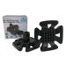 MDUB Medical All Terrain Tips - Heavy Duty Design & Sturdy Crutch Tips - Sand, Snow, Dirt, and Rain Tip - 3/4" | Black