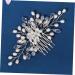 DOITOOL Bridal Pearl Comb Hair Clips Wedding Hair Accessories for Brides Bride Hair Clip Bride Headpieces for Wedding Bridal Hair Clip Hair Pin Girl Rhinestone Women's Hair Comb - Buy Online on GoSupps.com