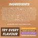 Battle Bites Dynabar High Protein Bars - Chocolate Hazelnut Flavour - 12 x 60g, Low Sugar, Non-GMO, Vegetarian - 18g Protein, 219 Calories Per Bar - 12 Count Pack - Buy Online on GoSupps.com