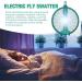 Racket USB Rechargeable Fly Racket - Foldable Fly Swatter Racket 3000 Volts Fly for Buggs Fly Killers for Travel Outdoor Camping (Green) - Buy Online on GoSupps.com