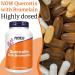 Now Foods Quercetin with Bromelain High Dose 240 Vegan Capsules | Lab-Tested, Soy-Free, Gluten-Free | Non-GMO, Vegetarian - Buy Online on GoSupps.com