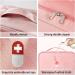 Large Capacity Waterproof Medication Bag - 2 Pack for Home Office & Travel - Pink Medical Emergency Storage - Buy Online on GoSupps.com