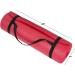Thick Yoga Mat with Carry Strap for Gym and Pilates by Wakeman - Red - Buy Online on GoSupps.com