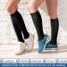 Copper Compression Socks (3 Pairs) 15-20 mmHg - Best for Athletic & Daily Use Men & Women, Running, Climbing Large-X-Large, Black - Buy Online on GoSupps.com