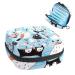 GIAPB Period Bag Sanitary Napkin Storage Bag Period Pouch Travel Makeup Bag Animal Owl Blue Pattern Color915