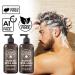 Viking Revolution Majestic Oud Men's Shampoo & Conditioner Set with Biotin & Jojoba Oil - Natural Hair Care for Thinning Hair (17oz) - Pack of 2 - Buy Online on GoSupps.com