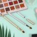 2-Piece Insertable Lip Brush Set - Double-Ended Lip Gloss Applicator & Concealer Brush - Portable Makeup Brushes in Gold & Silver - Buy Online on GoSupps.com