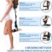 EXCYINSI Fascia Stretcher & Plantar Fasciitis Stretcher - Calf and Foot Stretcher for Relieving Plantar Fasciitis Achilles Hamstring Heel Spurs&Drop Foot Adjustable Yoga Strap for Dance&Gymnastics - Buy Online on GoSupps.com