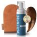 CABO Tanning Mousse Self Tanner With Mitt - Achieve a Gorgeous Flawless Tan Sun-Kissed Glow for All Skin Types and Tones Sunless Tanning Mousse for Undertone (DARK BRONZE 200ml) Deep Mediterranean Bronze