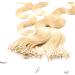 hair2heart Micro Ring Hair Extensions | 100% real Micro Loop human hair | Micro Beads Extension | wavy Hair| #9/0 Light Blonde | 0.5 grams per strand | 20 inch #9/0 20 Inch - Buy Online on GoSupps.com