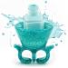 tweexy Wearable Nail Polish Holder Ring Fingernail Polishing Tool Manicure and Pedicure Accessories (Mermaid Sparkle)