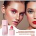  Yunmiao Liquid | Soft Cheek Cream | Creamy and Miscible Color for Eyes Lips and Cheeks Velvety Foam Texture Gift for Her Stain Resistant Yunmiao - Buy Online on GoSupps.com