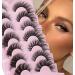 Fox Eyes 7 Styles Mixed Mink Lashes | 8D Volume Dramatic False Eyelashes by Lvmixwig - Buy Online on GoSupps.com