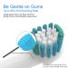 Oral B Compatible Replacement Toothbrush Heads - 6 Pack White Refill Brush Heads - Buy Online on GoSupps.com