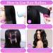 Qinzave 52PCS Jumbo Hair Rollers with Storage Bag: Self Grip Rollers in 5 Sizes, Stainless Steel Clips, Heatless Hair Roller Set for Long, Medium, Short Hair - Buy Online on GoSupps.com