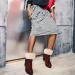 Shop Inoomp 3 Pairs Fur Boot Covers & Warm Socks for Women | Stylish Leg Warmers for Short Boots - Buy Online on GoSupps.com