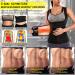 Junlan Sweat Belt for Women | Weight Loss Sauna Corset & Thermo Vest | Black 3XL Fitness Enhancer - Buy Online on GoSupps.com