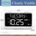 ORKA Talking Clock for Elderly Seniors | Medication Pill Reminder Recordable Alarm- Customize Multiple Alarms | Digital Day Clock 8 Display for Dementia & Impaired - Buy Online on GoSupps.com
