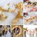 Gold Satin Ribbon 1 x 25 Yards - Ideal for Gift Wrapping, Crafts, Hair Bows, Weddings & More - Buy Online on GoSupps.com