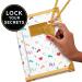 Rainbow High Secret Journal - Fashion Journal with Lock, Activity Book, Pen, and Necklace Charm for Creative Kids 6-12 Years - Multicolor - Buy Online on GoSupps.com