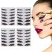 Makeup Stencils for Eyeshadow | Eyeliner Helper Stickers Eyeliner and Eyeshadow Stencils Stickers Set Eyeliner Stencil for Women Easy Eyeliner and Eyeshadow Grooming 4pcs - Buy Online on GoSupps.com