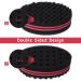 2 Pieces Afro Twist Hair Comb and Brush Set for Natural Hair - Black - Buy Online on GoSupps.com