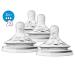 Philips Avent Natural Baby Bottle Medium Flow Nipple 3M+ 4-Pack - SCF653/43 - Buy Online on GoSupps.com