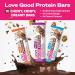 Love Good Fats High Protein Bars Variety Pack Protein Bar - 12 Pack Peanut Caramel/Cookie Dough/Rich Chocolate Caramel - Buy Online on GoSupps.com