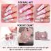 Makartt Pink Diamond Nail Design Glue Set - Rhinestones Flat Back Gems Tweezers & Storage Box for DIY Nail Art - Buy Online on GoSupps.com