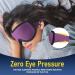 Adjustable Purple Sleep Mask for Men and Women - Zero Eye Pressure, Comfortable Eye Covers with Velcro - 1 Count - Buy Online on GoSupps.com