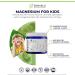 Kids Tangerine Magnesium Powder Supplement - Growth, Mood Balance, Sleep Support | Just Add Water - Buy Online on GoSupps.com