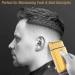 Men's Professional Dual Foil Shaver with Gold Titanium Cutters - Bump-Free Ultra-Close Shaving Electric Razor - Buy Online on GoSupps.com