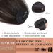 Dark Brown Wispy Bangs Clip in Hair Extensions - 100% Real Human Hair | HANYUDIE - Buy Online on GoSupps.com