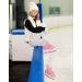 Xino Sports Deluxe Adjustable Ice Skates - Black/Pink, Faux Fur Padding, Reinforced Ankle Support - Pink Small Junior 13-3 - Buy Online on GoSupps.com