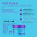Freeman Restorative Moisturizing Cream & Overnight Treatment - Hydrating Rich Cream with Magnesium & Hyaluronic Acid for Dull Skin - 1.7 fl. oz - Buy Online on GoSupps.com