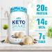 ANS Performance Ketosys Protein Powder - Low Carb Shake - Gluten Free - Delicious Taste - Healthy Fats - Ready To Mix Drink (Vanilla Chai) - Buy Online on GoSupps.com