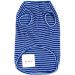 Zunea Small Dog & Cat Striped Summer Shirt - Soft Cotton Cool Vest for Pets (Blue Size M) - Buy Online on GoSupps.com